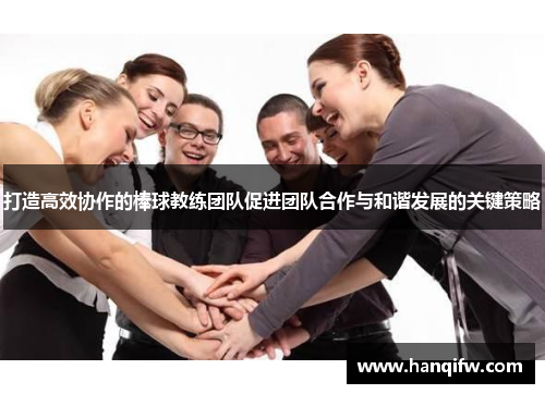 打造高效协作的棒球教练团队促进团队合作与和谐发展的关键策略